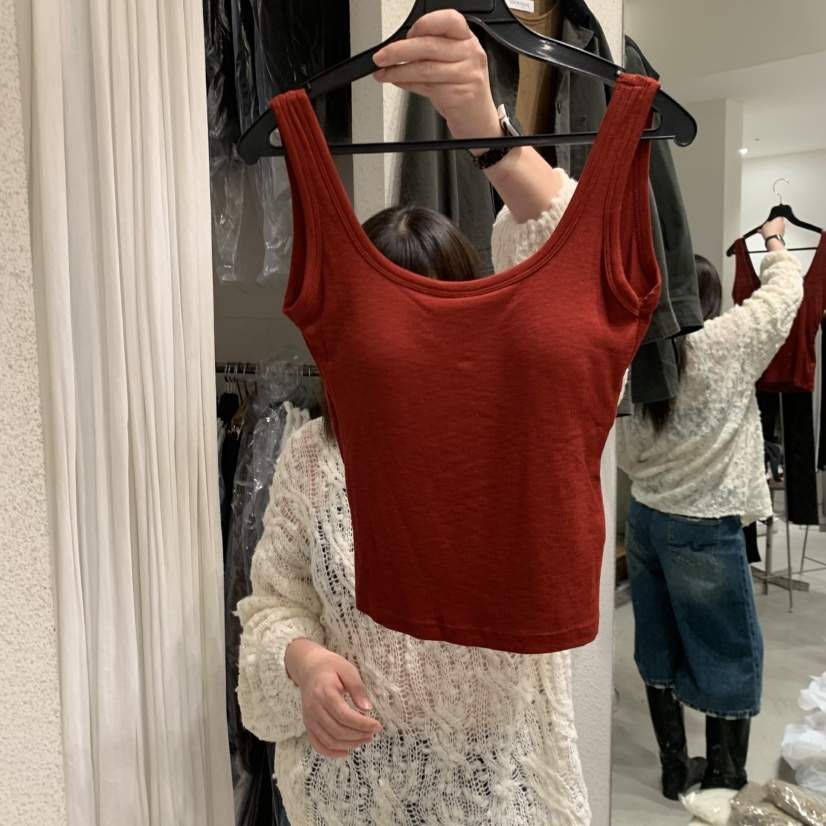 SSENIQUE東大門直郵女裝新品人氣熱賣時尚休閑吊帶背心無袖SSENIQUE吊帶/背心