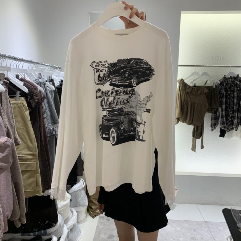 TYCHE韓國直郵女裝新款人氣推薦熱賣休閑真品時尚長袖T恤TYCHE長袖T恤