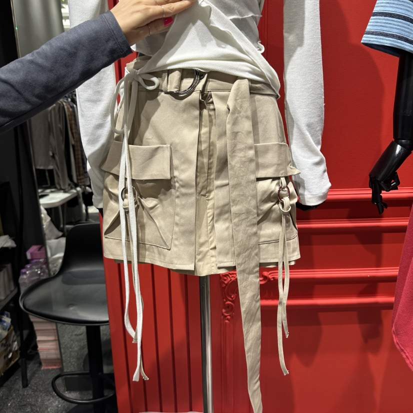RARE CLOSET東大門代購女士新款推薦時尚休閑真品人氣短裙RARE CLOSET短裙