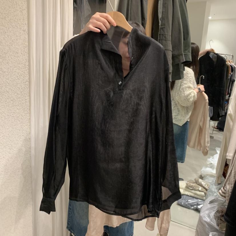 SSENIQUE韓國代購女士新款推薦時尚真品休閑人氣襯衫蕾絲衫SSENIQUE襯衫/蕾絲衫