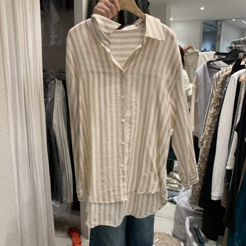 SSENIQUE韓國直郵女裝新品推薦時尚休閑熱賣襯衫蕾絲衫直筒SSENIQUE襯衫/蕾絲衫