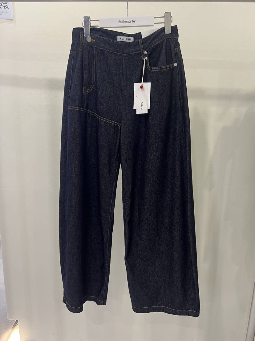 AUTHENTIBY東大門代購女裝新品真品熱賣休閑牛仔褲不褪色AUTHENTIBY牛仔褲