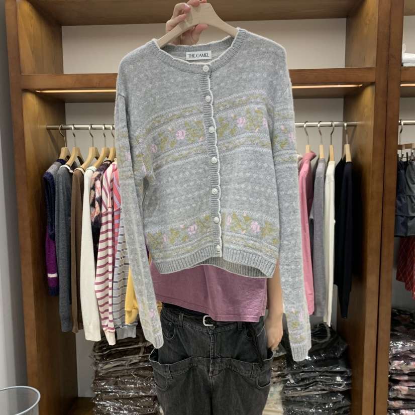 THE CAMEL韓國直郵女士新品熱賣開衫the came_l 家開衫