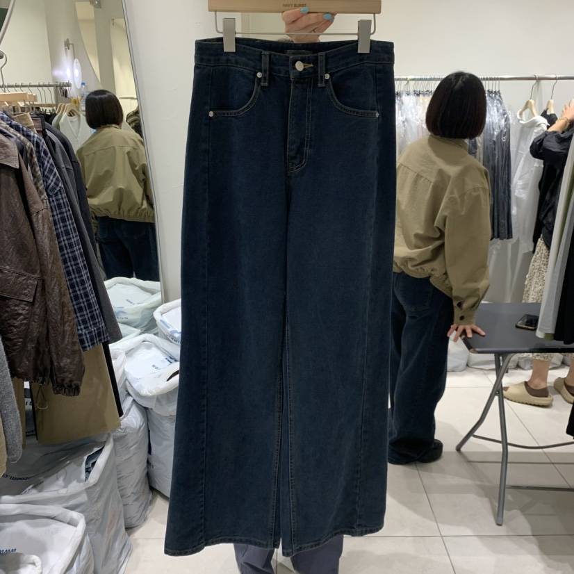 NAVYBURST韓國直郵女士新款推薦人氣時尚熱賣休閑真品牛仔褲NAVY BURST牛仔褲