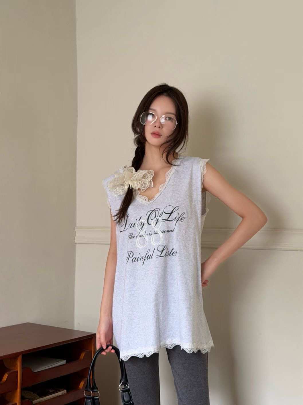 GISELE韓國直郵女士新品熱賣人氣推薦時尚休閑真品吊帶背心GISELE吊帶/背心