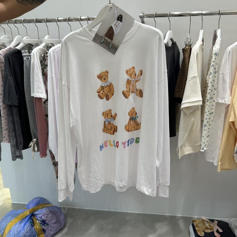 VINTAGE 888韓國直郵女裝新款推薦熱賣人氣真品休閑長袖T恤VINTAGE 888長袖T恤