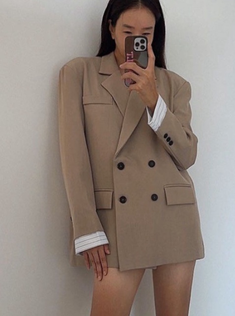 SOUIT東大門直郵女士新品熱賣推薦休閑時尚真品西裝西服開衩SOUIT西裝/西服