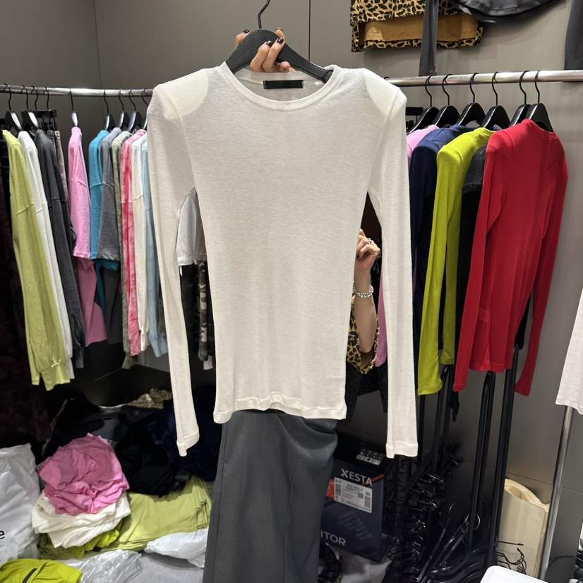 CHAVI東大門代購女士新款時尚推薦休閑真品熱賣人氣長袖T恤CHAVI長袖T恤