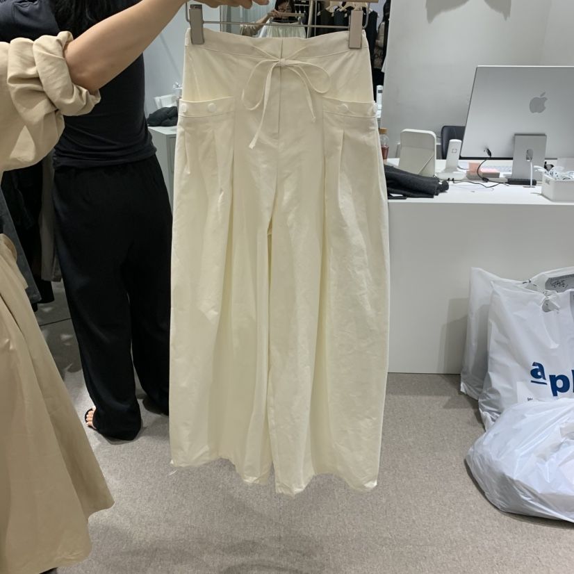 MADELEINE韓國直郵女士新款真品推薦人氣休閑熱賣休閑褲紐扣MADELEINE休閑褲