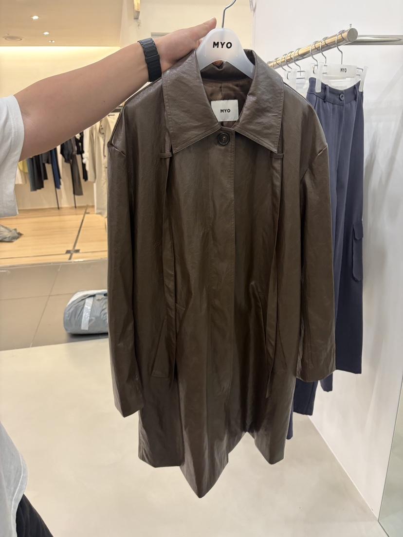 MYO韓國直郵女士新品休閑人氣推薦時尚真品熱賣皮衣MYO皮衣
