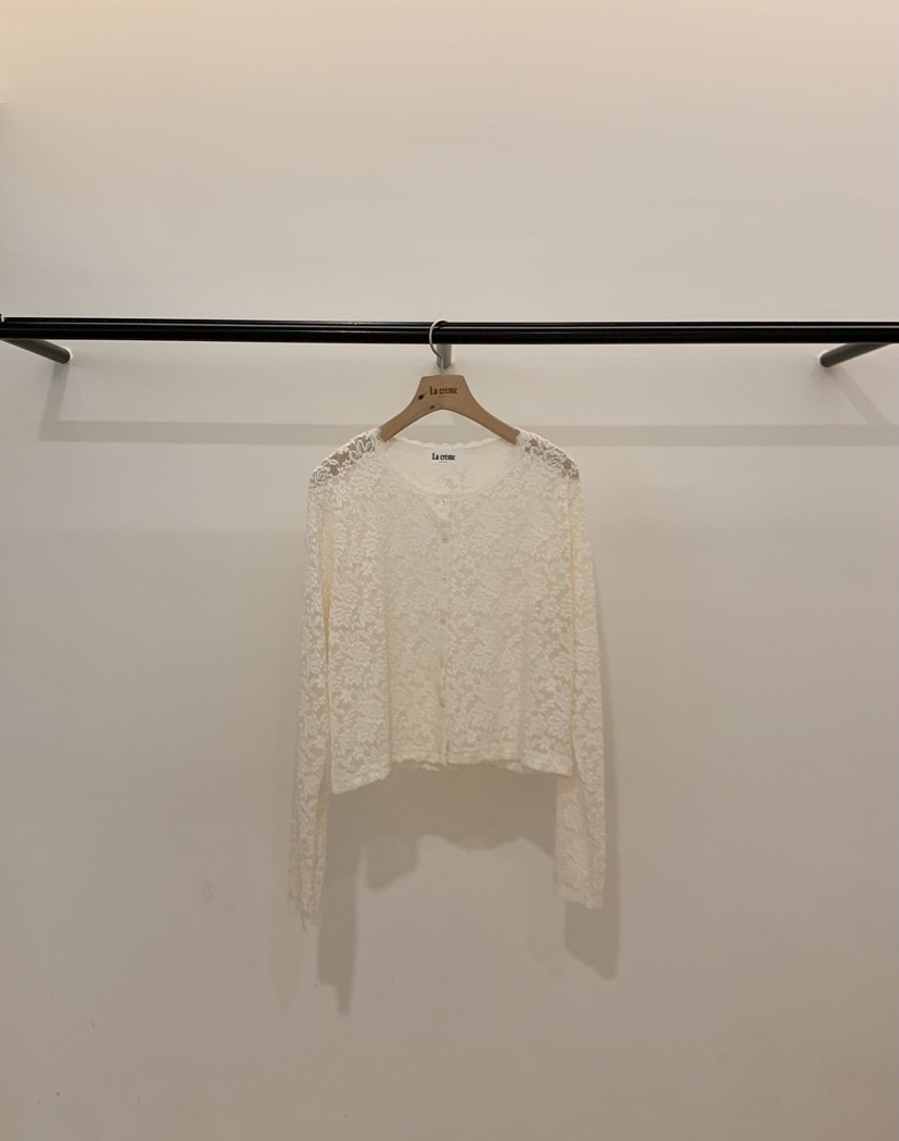 LA CREME韓國直郵女士新品人氣休閑推薦真品時尚熱賣開衫LA CREME開衫