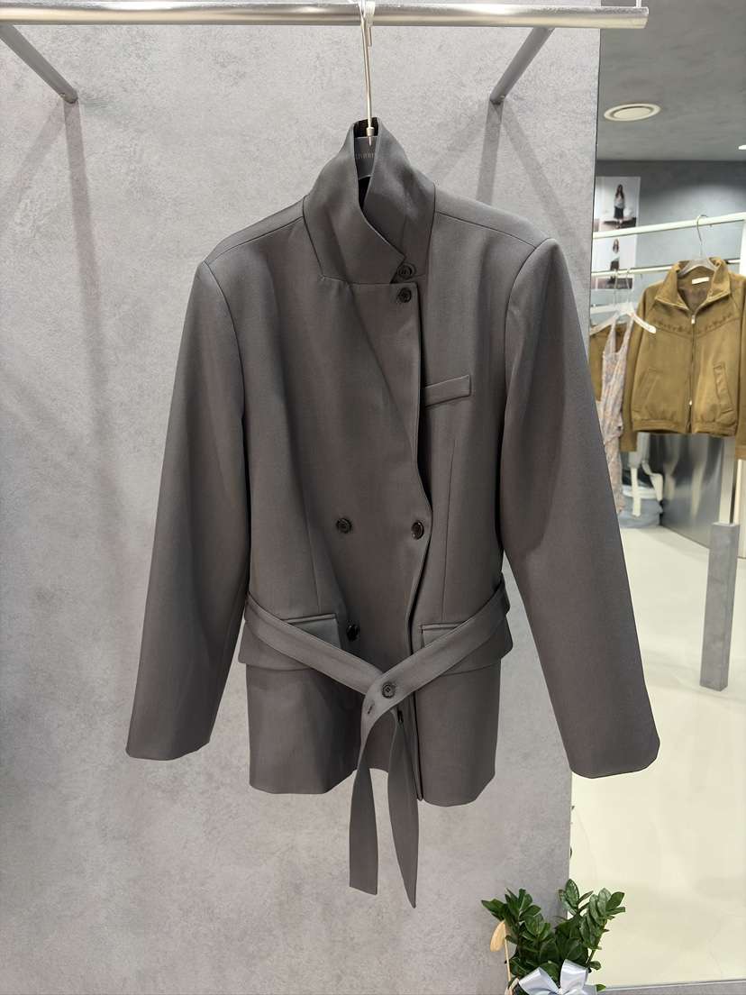 LIMERENCE東大門實拍女裝新品休閑推薦人氣西裝西服含腰帶LIMERENCE西裝/西服