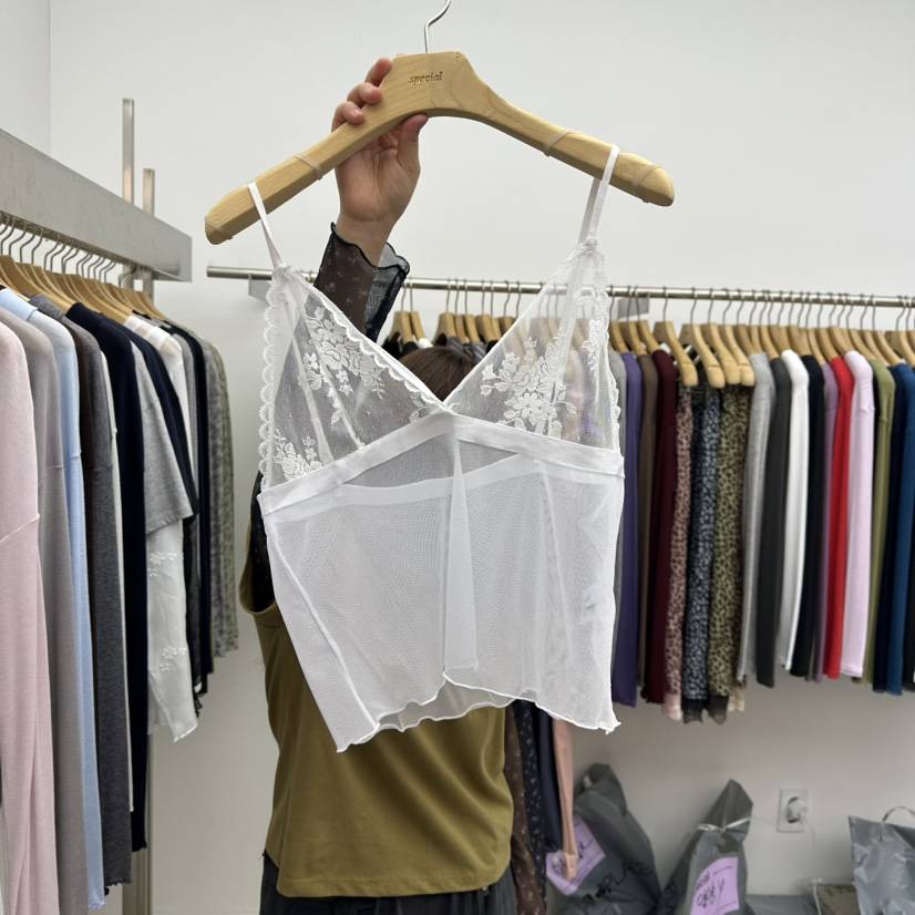 SPECIAL東大門代購女士新品休閑推薦熱賣吊帶背心蕾絲無袖SPECIAL吊帶/背心