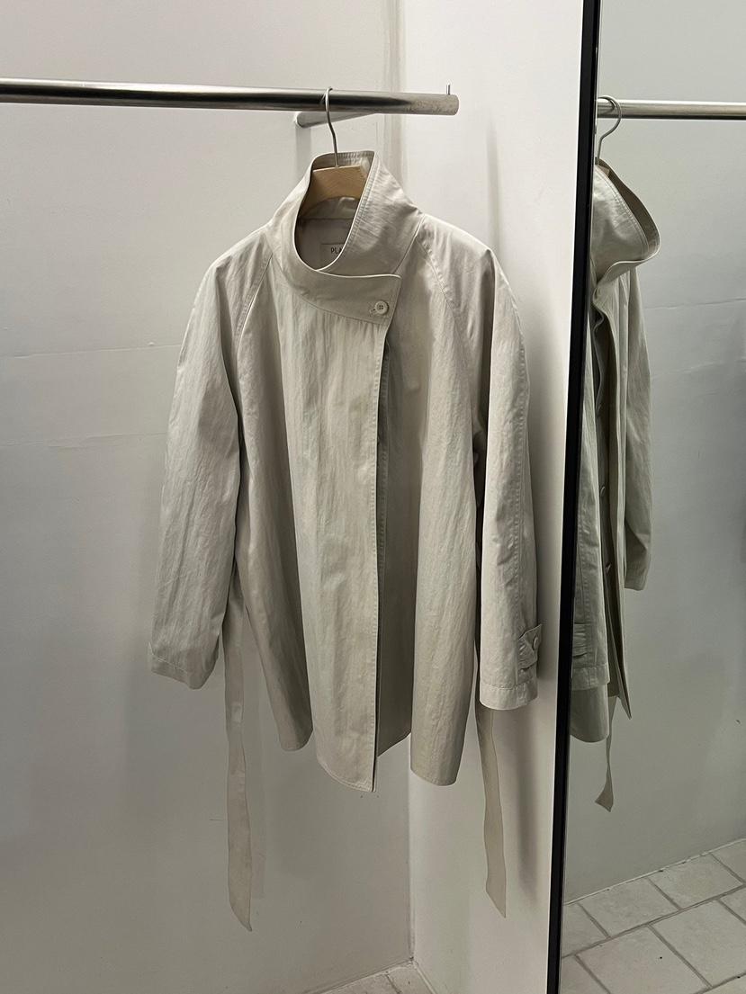 REGULARLY/PLACOR韓國直郵女裝新款真品夾克含腰帶高領雙層REGULARLY/PLACOR夾克