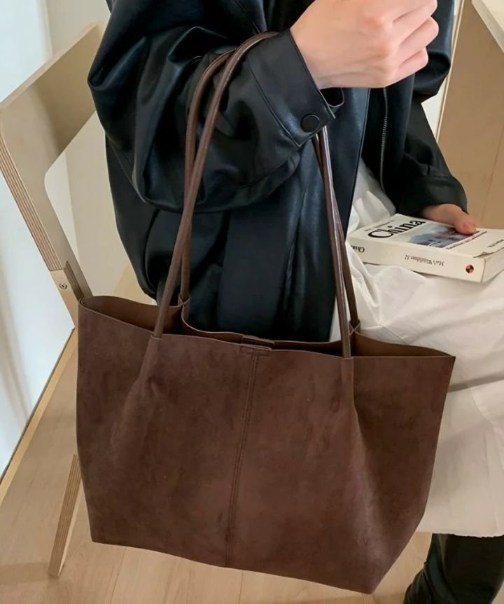 TROUVAILLE東大門直郵女士新品熱賣真品單肩斜跨包絨面革TROUVAILLE單肩/斜跨包