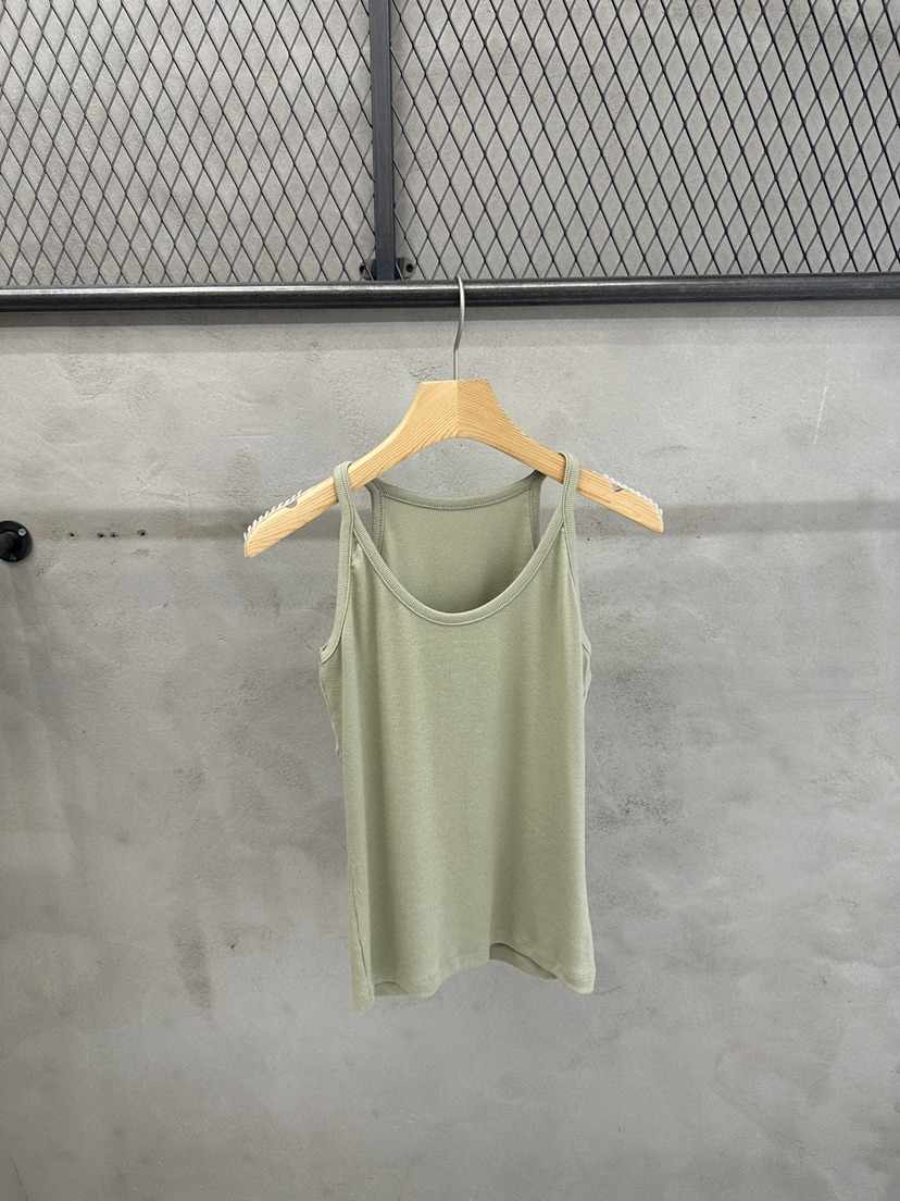 ON THE MODE東大門代購女士新品推薦時尚吊帶背心無袖羅紋ON THE MODE吊帶/背心