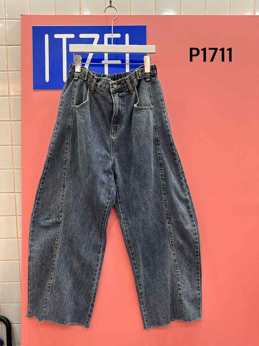 ITZEL韓國直郵女裝新品熱賣時尚真品休閑推薦人氣牛仔褲ITZEL牛仔褲