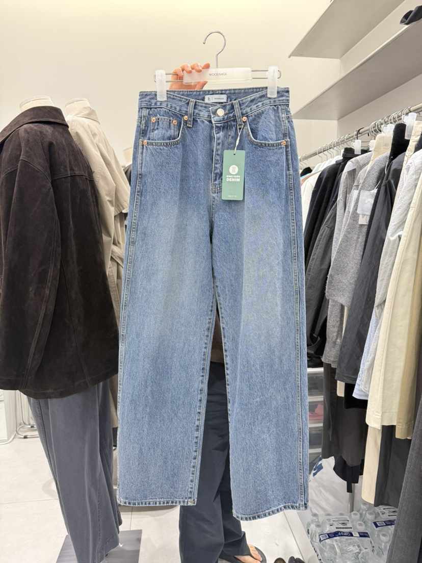 WOOD SAGE東大門直郵女士新品熱賣人氣時尚真品休閑牛仔褲WOOD SAGE牛仔褲