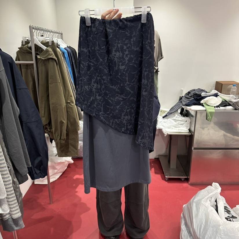 77韓國直郵女士新品休閑熱賣時尚人氣推薦真品長裙77長裙