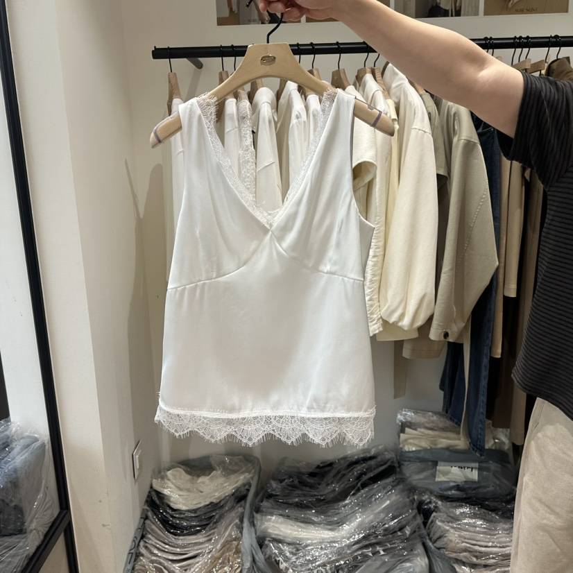 aube nunt韓國代購女裝新品人氣真品推薦休閑熱賣吊帶背心aube nunt吊帶/背心