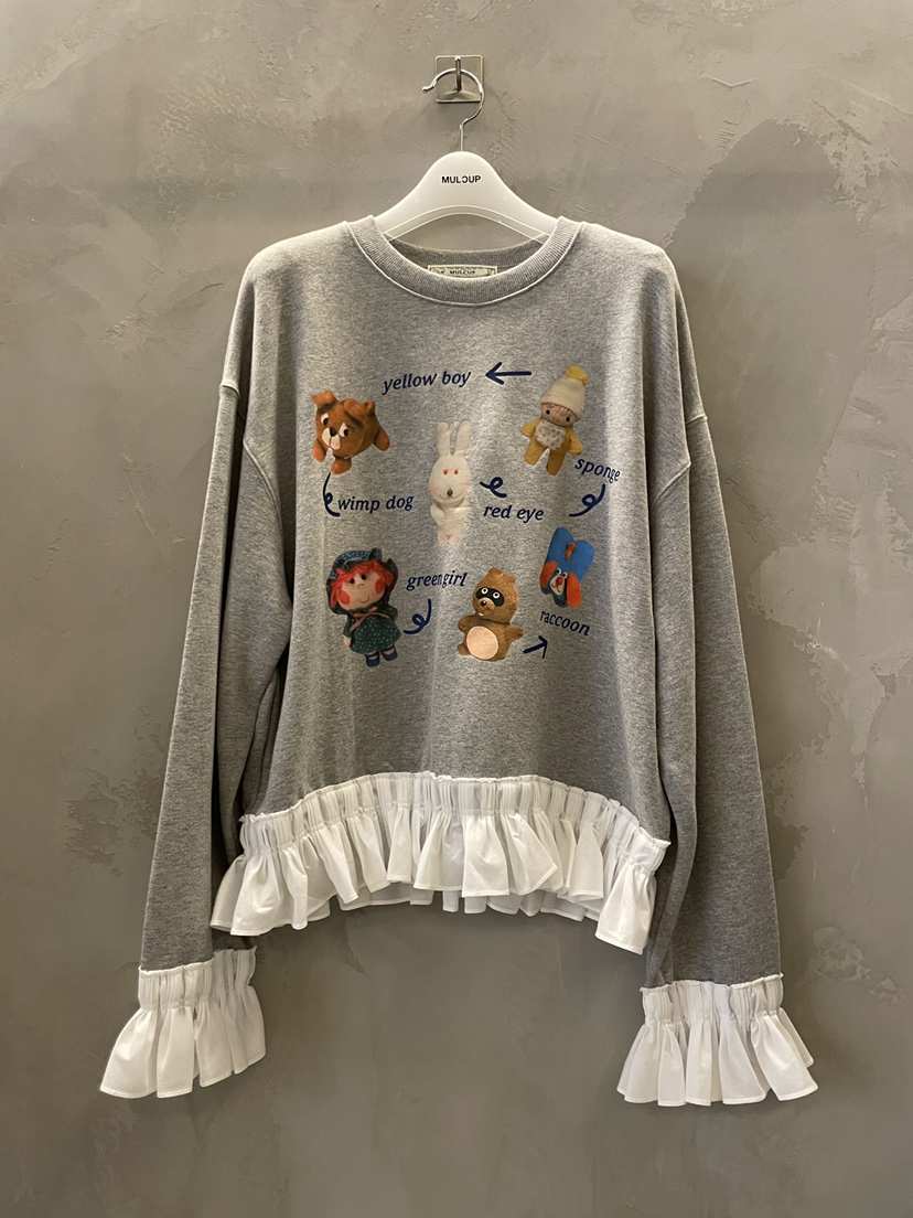 MULCUP東大門實拍女裝新品人氣時尚推薦真品休閑熱賣衛衣MULCUP衛衣