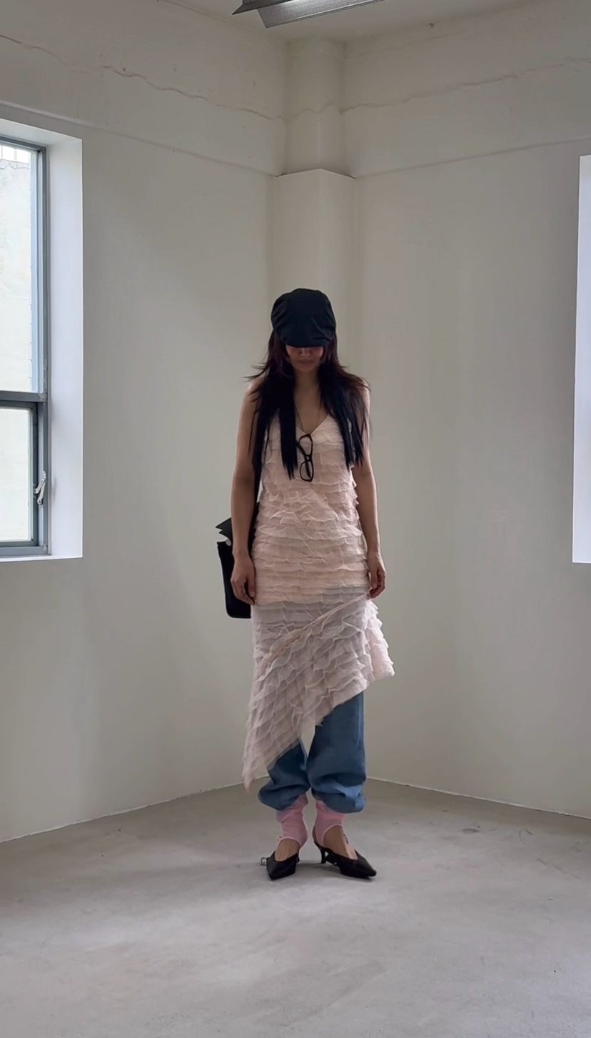 PLATFORM-L韓國代購女士新款真品推薦人氣熱賣連衣裙不對稱PLATFORM-L連衣裙