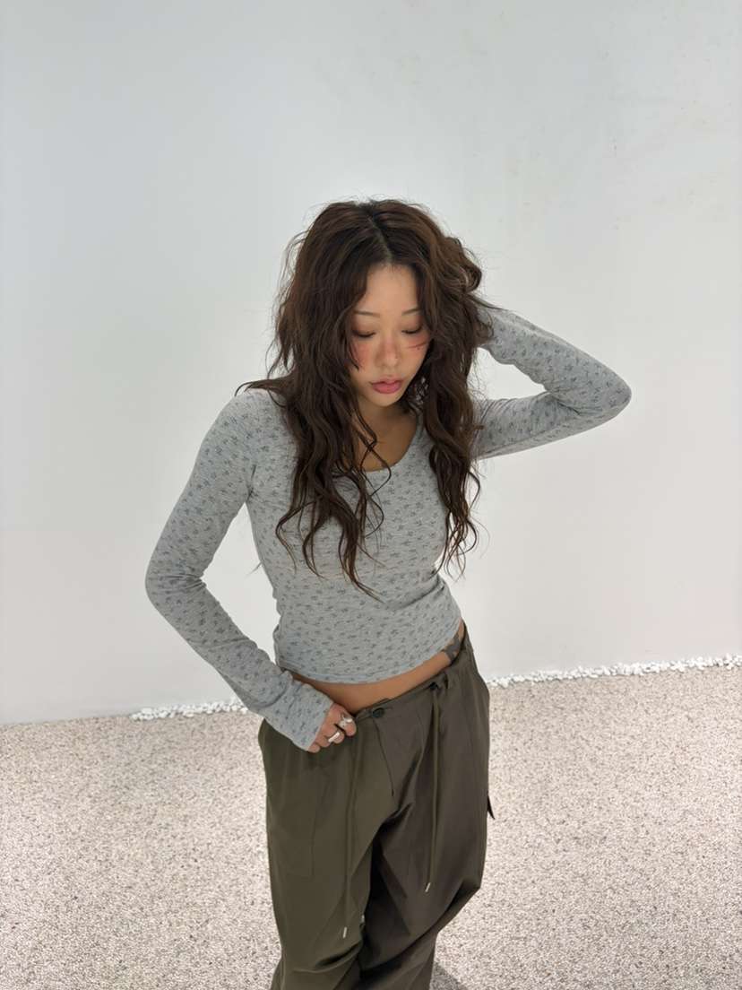 TIPSY東大門直郵女士新品人氣休閑推薦熱賣真品時尚長袖T恤TIPSY長袖T恤