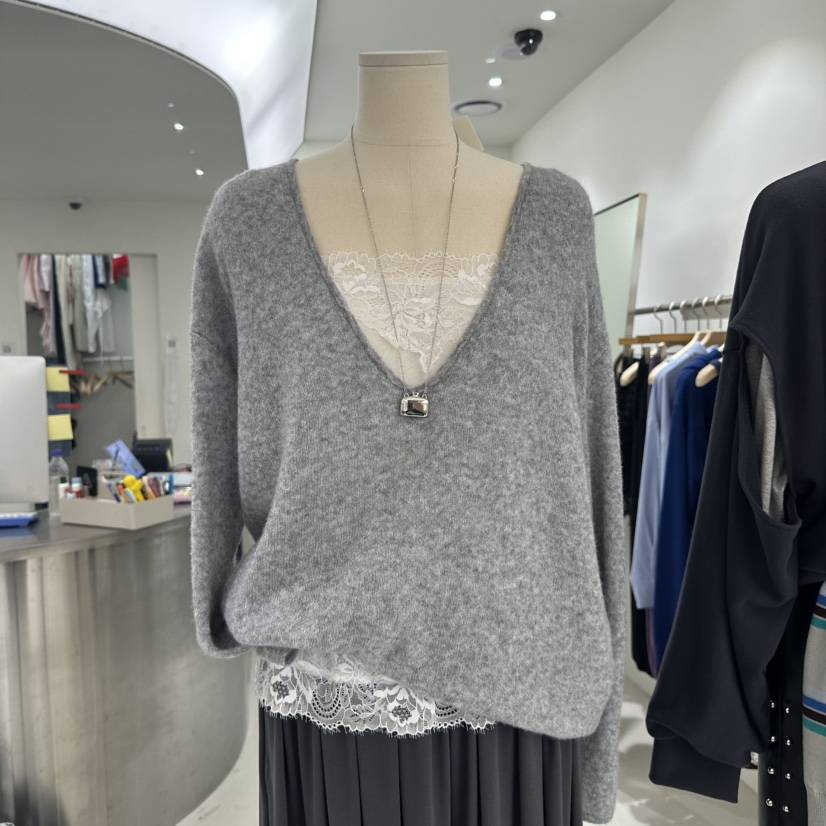 REPELLER韓國代購女裝新款人氣時尚休閑推薦針織衫不含內搭REPELLER針織衫