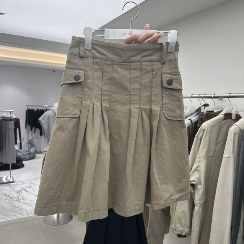 R U VAULT韓國代購女裝新款熱賣真品時尚推薦半身裙中短裙R U VAULT半身裙/中短裙