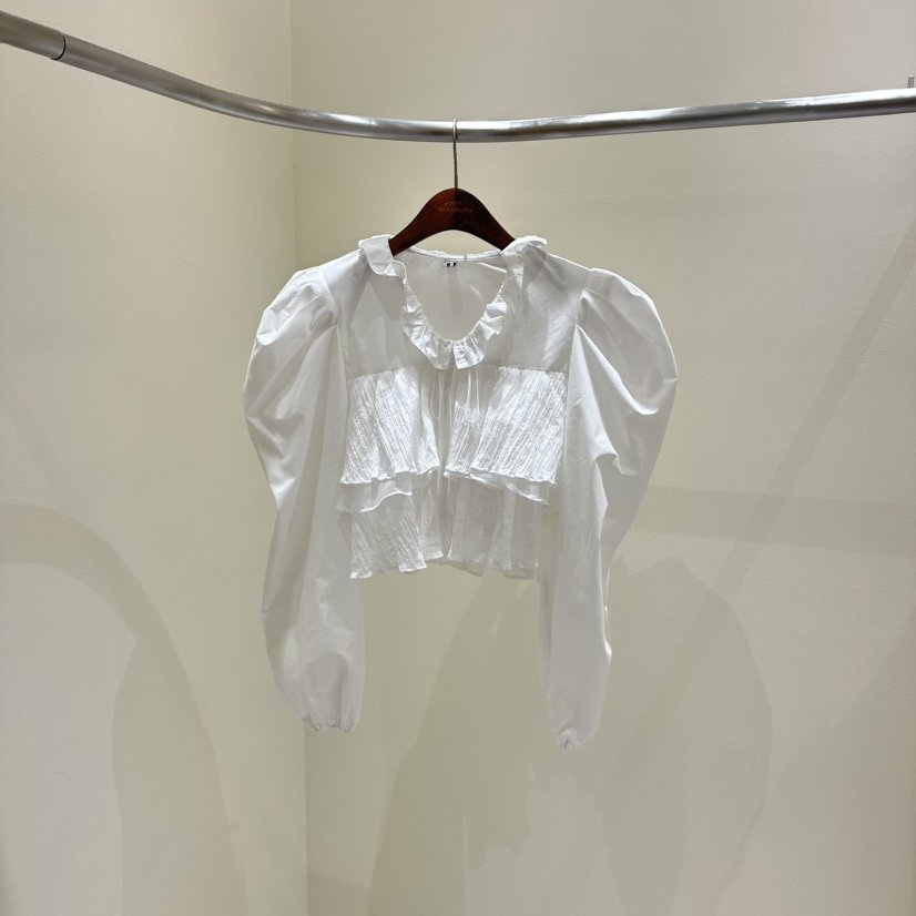 BAMBOLINA韓國代購女士新品休閑熱賣真品時尚推薦襯衫蕾絲衫BAMBOLINA襯衫/蕾絲衫