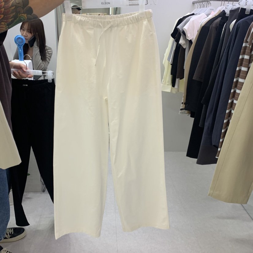 ELSON東大門實拍女裝新品推薦休閑熱賣人氣時尚真品休閑褲ELSON休閑褲