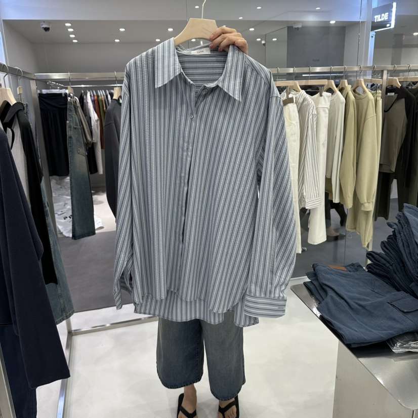 LUTH韓國代購女裝新品推薦人氣休閑真品熱賣時尚襯衫蕾絲衫LUTH襯衫/蕾絲衫