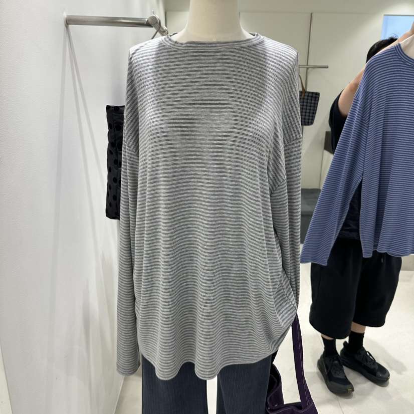 MMOO韓國代購女裝新款推薦熱賣休閑真品時尚人氣長袖T恤MMOO長袖T恤