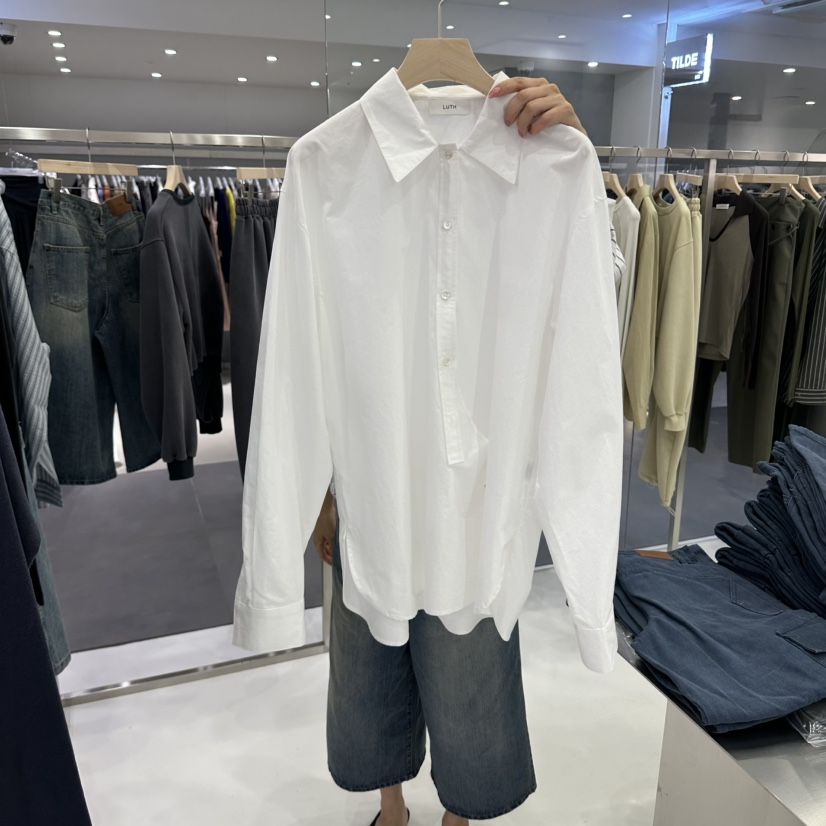 LUTH東大門代購女士新品真品休閑熱賣時尚推薦襯衫蕾絲衫LUTH襯衫/蕾絲衫