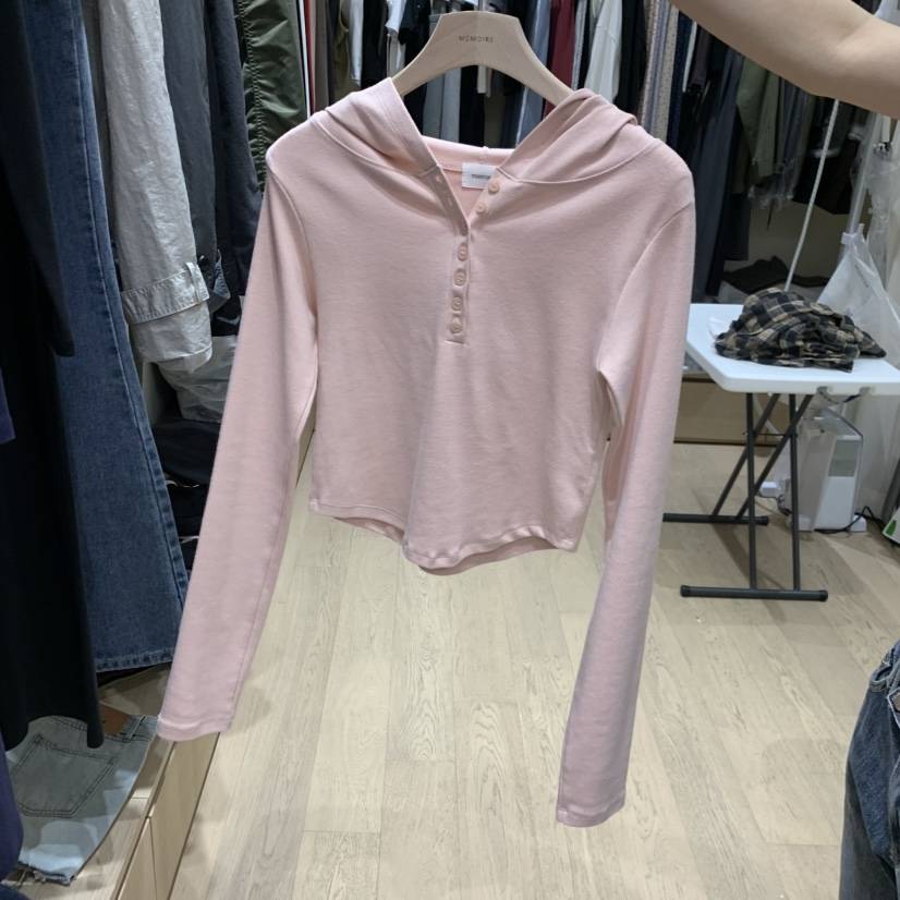 MONROE韓國代購女士新品熱賣時尚真品人氣長袖T恤連帽衫圓領MONROE長袖T恤