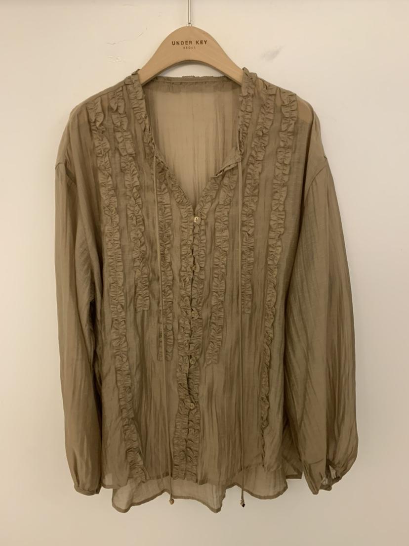UNDER KEY東大門實拍女士新品時尚真品推薦熱賣襯衫蕾絲衫UNDER KEY襯衫/蕾絲衫