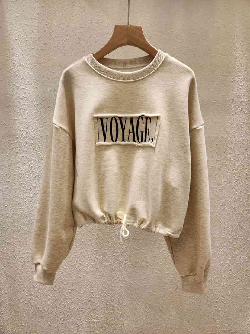 MONGDDANG東大門實拍女裝新品推薦休閑人氣時尚衛衣刺繡復古MONGDDANG衛衣