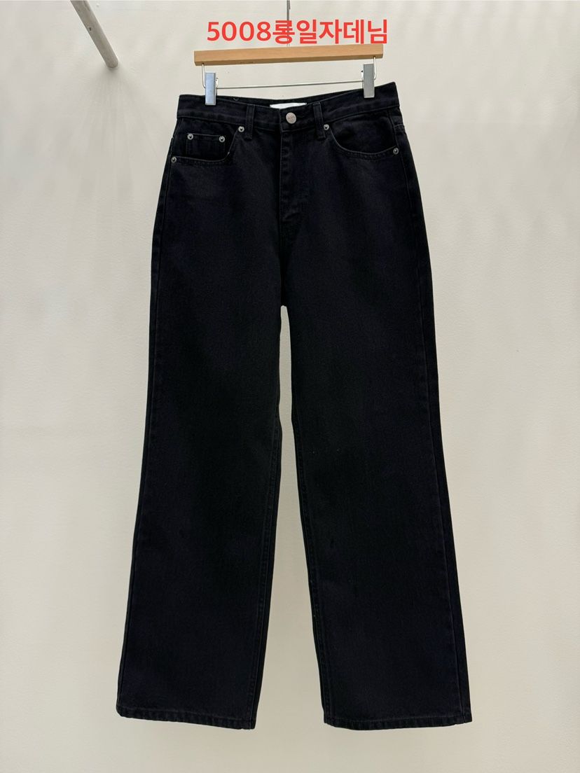 EOOB/LAMEREI東大門代購女士新品人氣休閑褲直筒牛仔長款EOOB/LAMEREI休閑褲