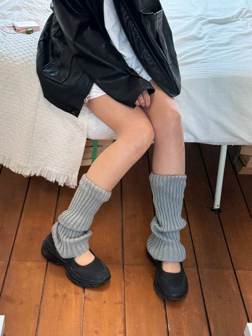 NICEALICE東大門代購女士新款推薦時尚休閑熱賣襪子腿套羅紋NICEALICE襪子