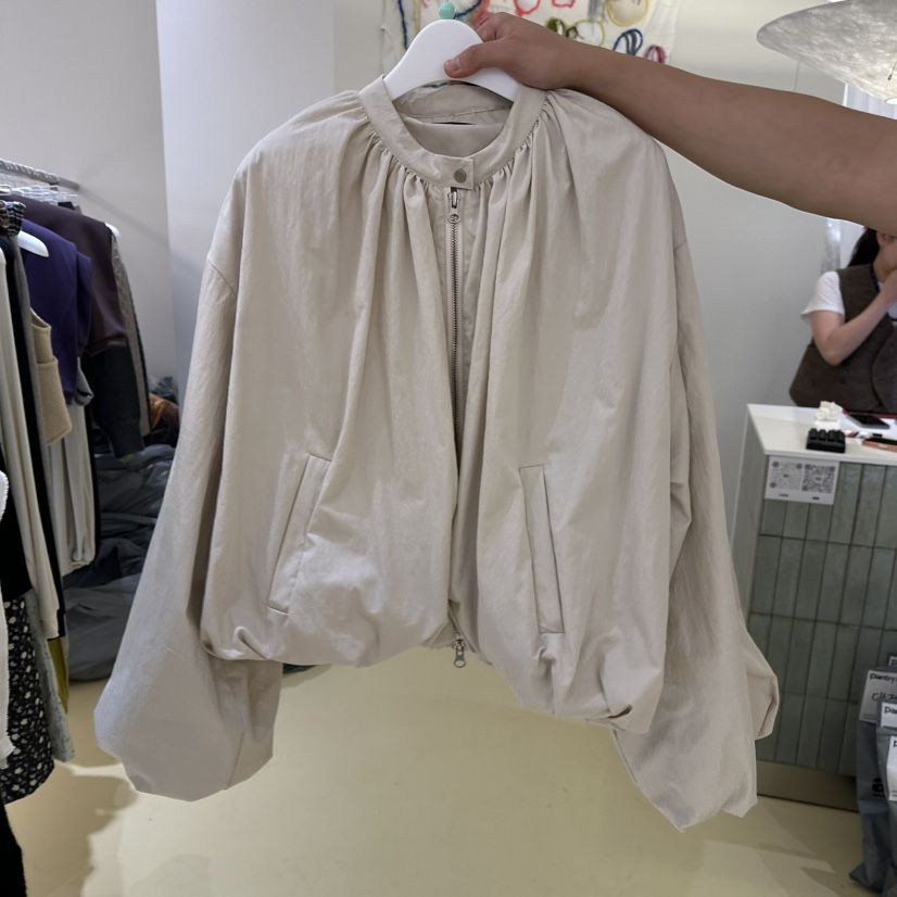 PANTRY HAUS東大門實拍女裝新品熱賣休閑時尚真品夾克褶皺PANTRY HAUS夾克