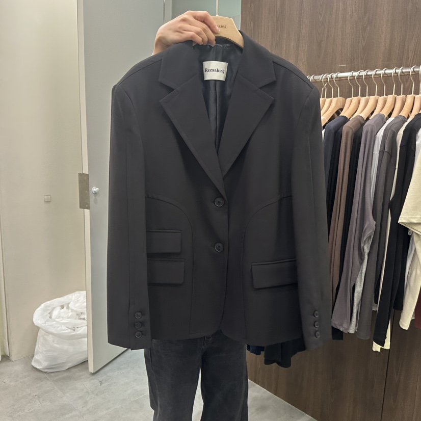URBANSTORY/REMAKING韓國代購女士新款休閑時尚西裝西服Remaking/URBANSTORY西裝/西服