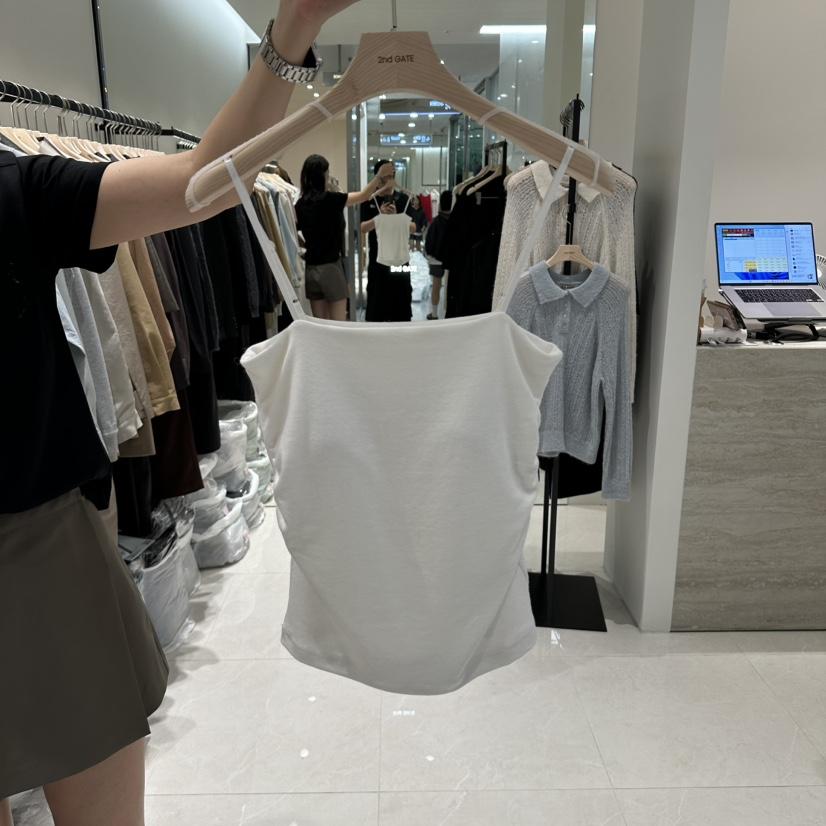 2ND GATE東大門直郵女士新品真品熱賣人氣推薦吊帶背心褶皺2ND GATE吊帶/背心