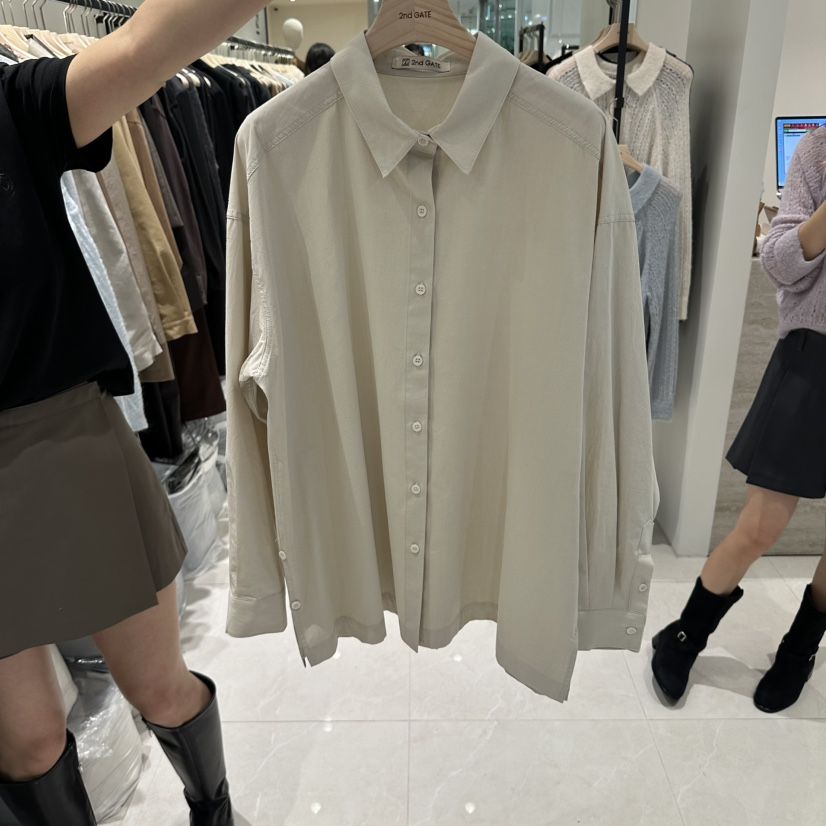 2ND GATE韓國直郵女士新品休閑真品熱賣時尚人氣襯衫蕾絲衫2ND GATE襯衫/蕾絲衫