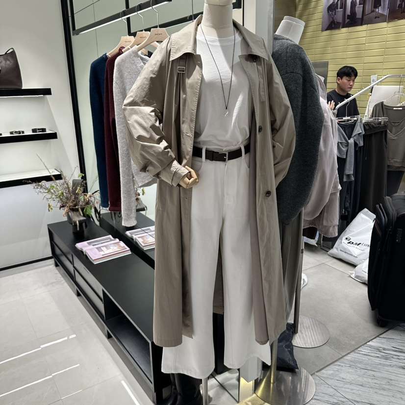 2ND GATE韓國代購女士新品推薦時尚人氣熱賣真品長款風衣2ND GATE長款風衣