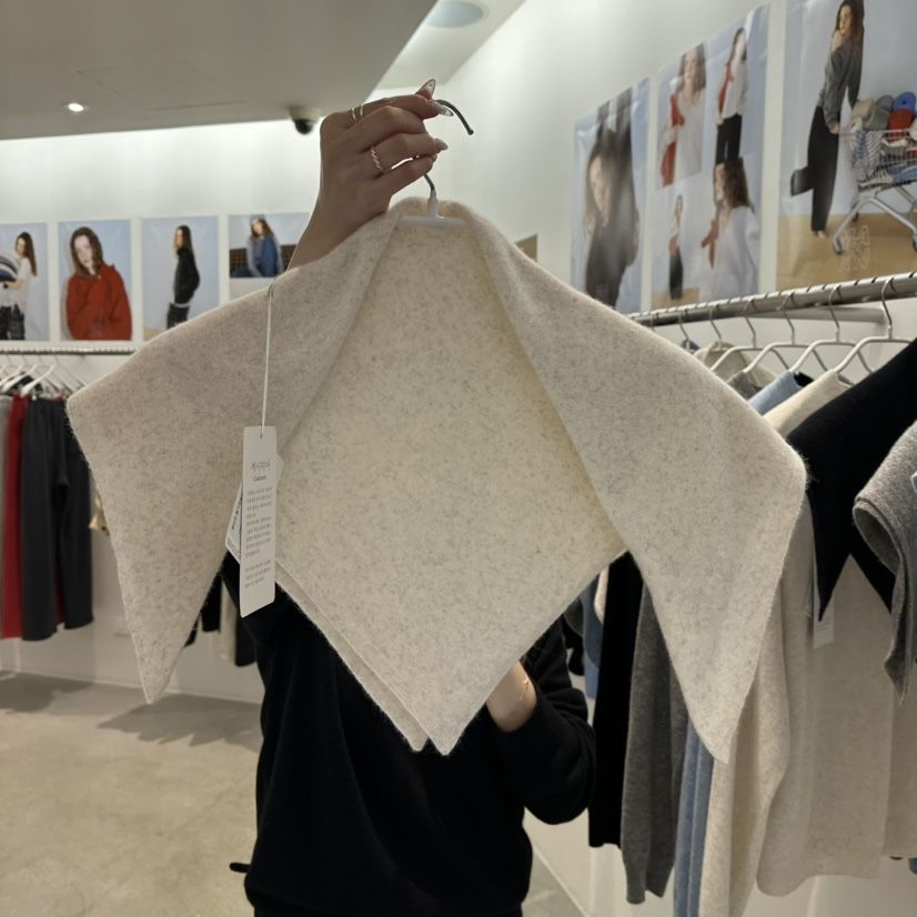 MARAN-P韓國代購女裝新品推薦人氣真品熱賣圍巾披肩羊絨MARAN圍巾/披肩