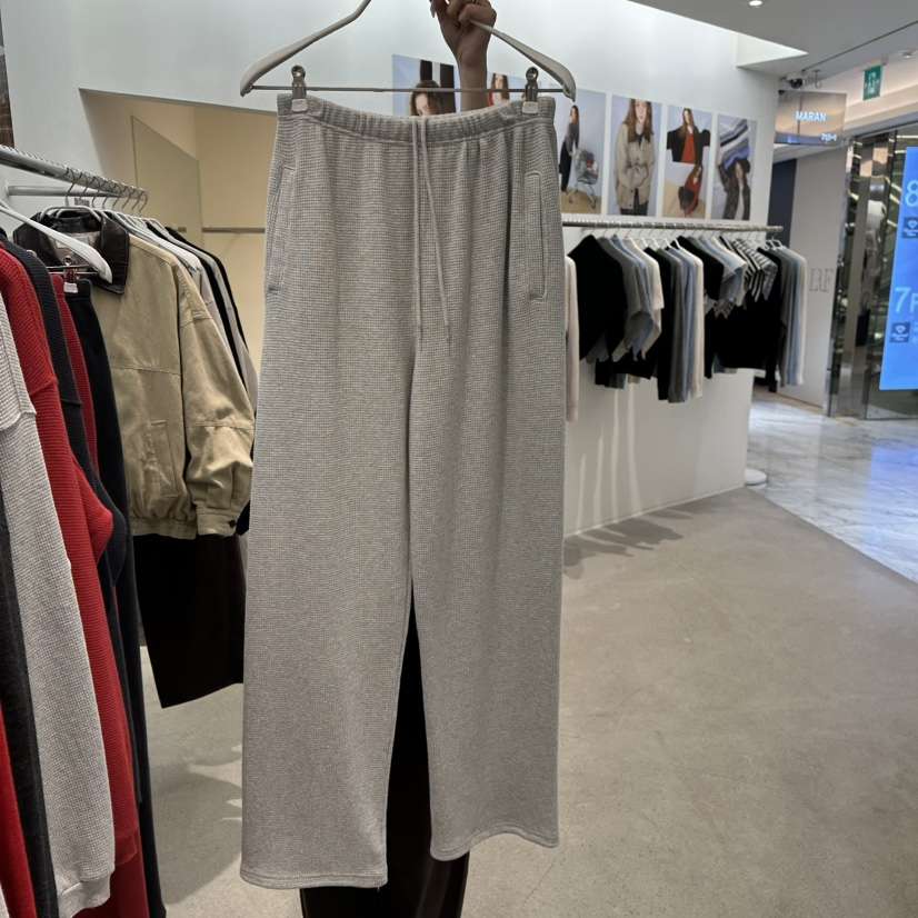 MARAN-P東大門實拍女士新品時尚真品人氣休閑褲華夫格運動MARAN休閑褲