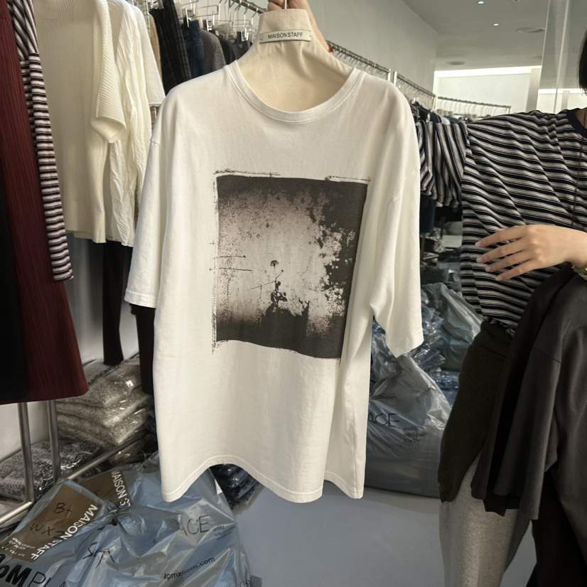 DOUBLE STANDARD/LE SMOKING/MAISONSTAFF東大門代購女裝新品熱賣T恤MAISONSTAFFT恤