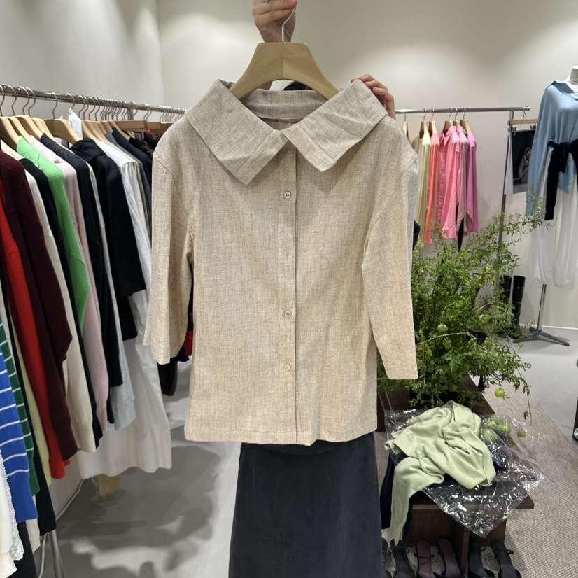 ROOM K-P韓國直郵女士新品真品人氣熱賣休閑襯衫蕾絲衫ROOM K-P襯衫/蕾絲衫