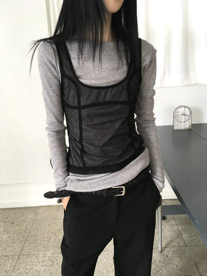 OVERK東大門直郵女裝新品真品人氣推薦熱賣休閑時尚吊帶背心OVERK吊帶/背心