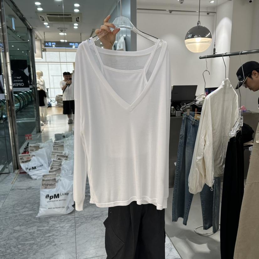 MAGNOLIA36-L東大門直郵女士新品熱賣人氣套裝天絲套裝無袖MAGNOLIA36-L套裝